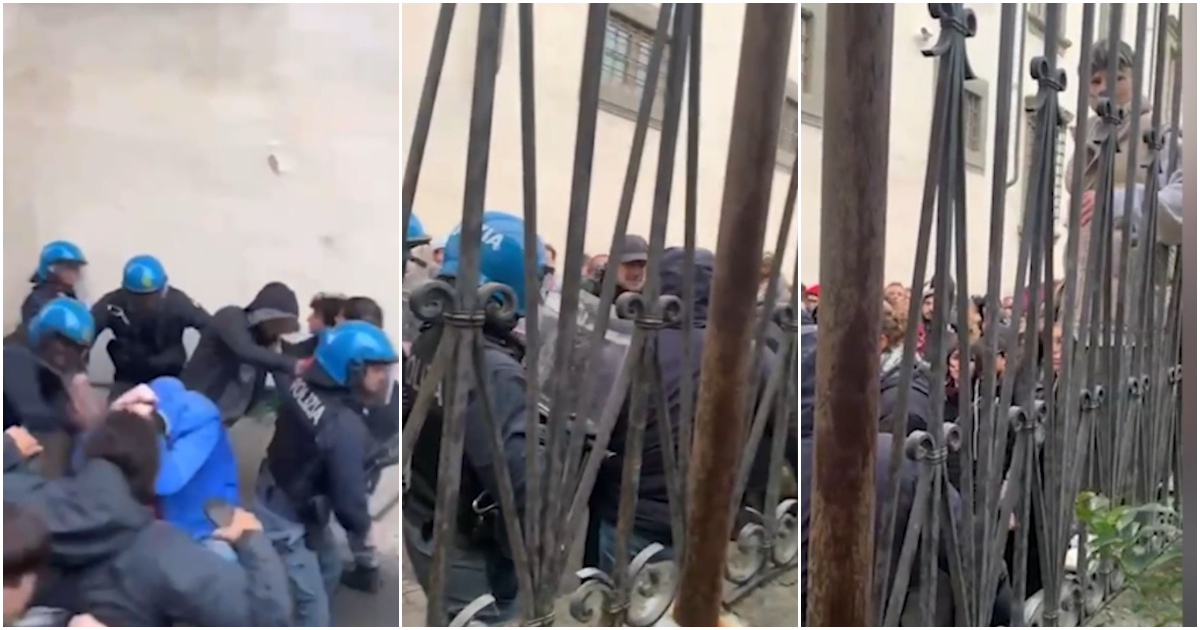 Manganellate a Pisa, i professori si rivolgono ai poliziotti: “Hanno 15 anni, cosa volete che facciano?”