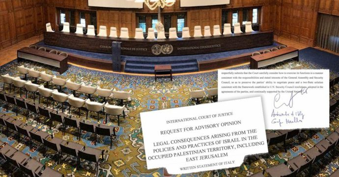 Insediamenti: il pasticcio dell’Italia all’Aja