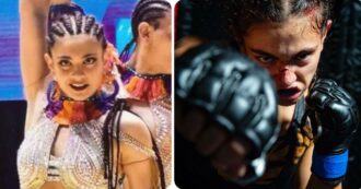 Copertina di Aurora Giovinazzo si ‘trasforma’ in una tigre: la campionessa di bachata diventa combattente MMA nel film “The Cage”