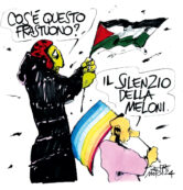 Copertina di La vignetta di Beppe Mora