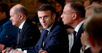 Copertina di Kiev, venti di guerra in Europa: Macron&C. parlano di truppe