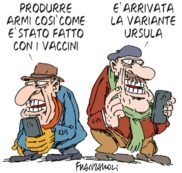 Copertina di La vignetta di Franzaroli