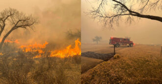 Copertina di Il Texas è in fiamme: incendio esteso per oltre 2mila km quadrati, il secondo più grande della storia