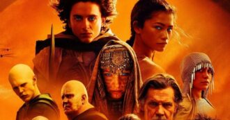 Copertina di Dune 2, Denis Villeneuve gira un film maestoso e asciutto. Il regista: “Odio i dialoghi, il potere del cinema sta nelle immagini forti”