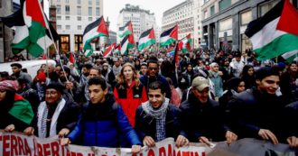 Copertina di Le altre piazze contro Meloni, Biden e Israele