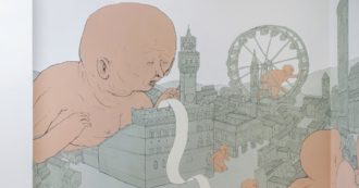 Copertina di Firenze, il “mural” di Nemo’s è troppo vero per essere visto