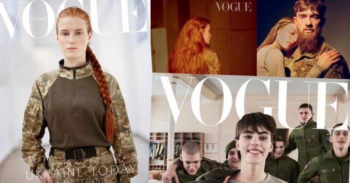 “Vogue Ucraina”: modelle in armi