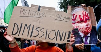 Copertina di Genova, studenti e portuali contro il leader leghista e Piantedosi