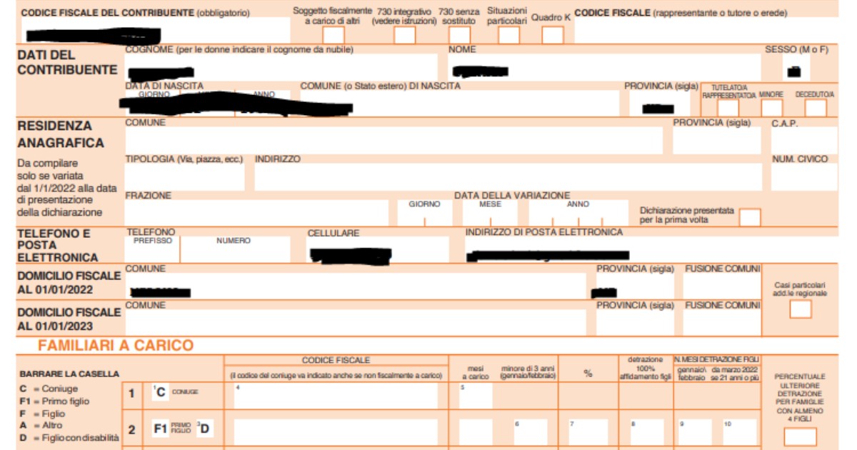 Dichiarazione redditi 2024 al via con nuovo 730