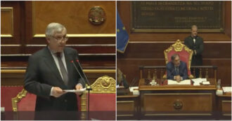 Copertina di Tajani parla della missione Aspides, battibecco con l’opposizione: “Se non vi interessa quello che dico…”. Poi interviene La Russa