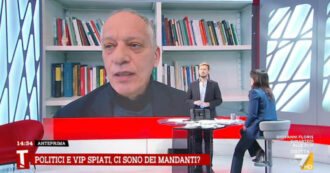 Copertina di Inchiesta Perugia, Gomez a La7: “Non è dossieraggio. Nel 2011 Panorama diretta da Mulè fece lo stesso sui nemici di Berlusconi”