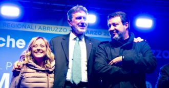 Copertina di Abruzzo, Salvini adesso è l’ago della sconfitta:  se crolla, Marsilio rischia