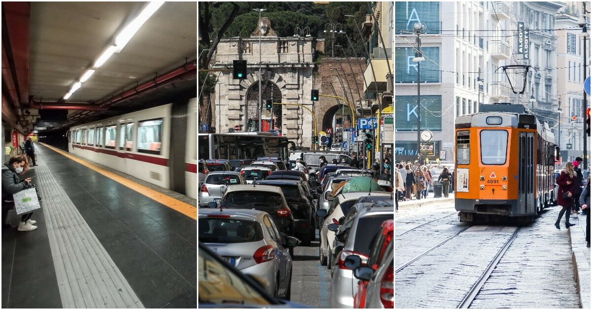 Italia Ultima In Europa Per Metro E Tram Ma Ai Vertici Per Numero Di Auto Citt Sotto Scacco