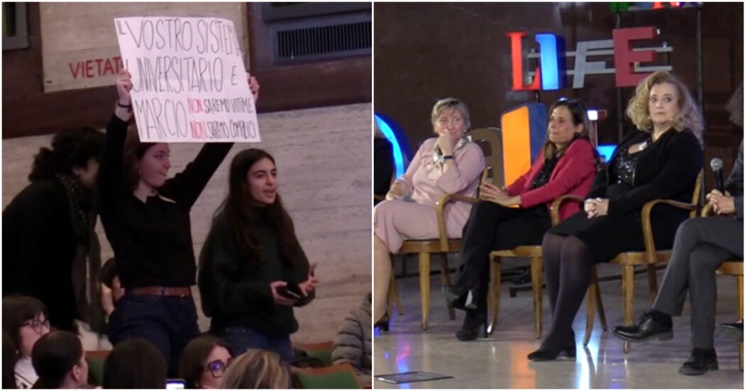 Sapienza, studentesse contestano la rettrice a un evento sulla parità di genere: “Molestie nella nostra Università, sistema marcio”