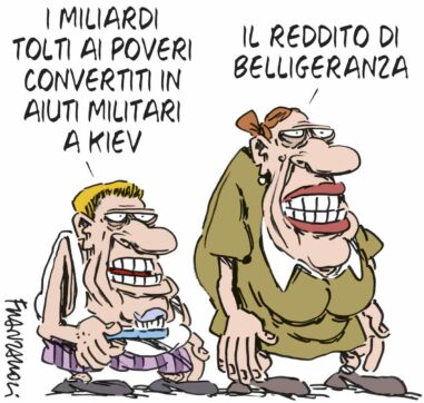 Copertina di La vignetta di Franzaroli