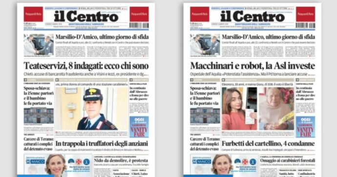 Abruzzo, due giorni di sciopero del quotidiano Il Centro subito prima delle elezioni: “Frattura insanabile con la direzione”
