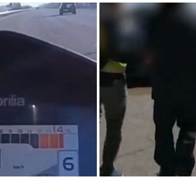 Sfreccia a 300 chilometri orari in tangenziale con la sua moto e pubblica il video sui social: un utente lo segnala alla polizia e viene arrestato