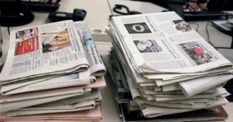 Copertina di Rep e stampa, le notizie finite nelle pagine economiche