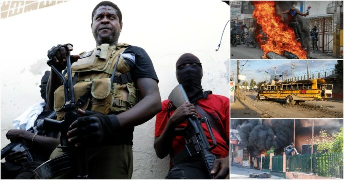 Haiti sull’orlo della guerra civile: strade ed edifici della capitale in mano alle bande armate. E gli Usa evacuano l’ambasciata