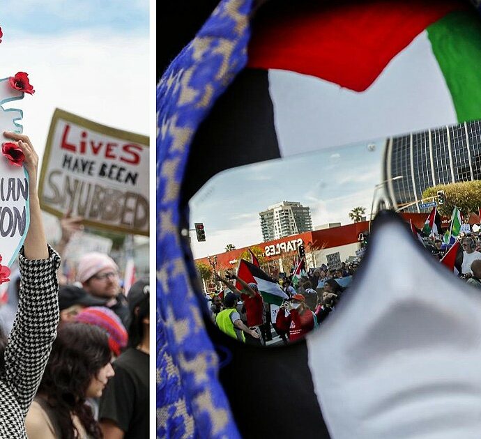 Oscar 2024, la protesta pro Gaza rallenta l’arrivo delle star. Mark Ruffalo: “Che c’è di sbagliato a dare una chance alla pace?”