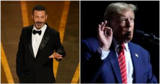 Copertina di Oscar 2024, Jimmy Kimmel attacca Trump: “Sono sorpreso che lei sia ancora in piedi, non è tardi in prigione?”