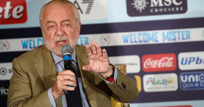 De Laurentiis non fa più ridere nessuno: la maleducazione del patron è uno spot negativo per il calcio e per se stesso