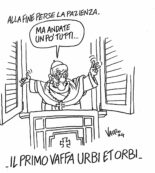 Copertina di La vignetta di Vauro