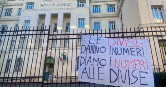 Copertina di Genova, “incontro di orientamento” sulle prospettive di un posto in polizia nella ex scuola Diaz. Protestano gli studenti