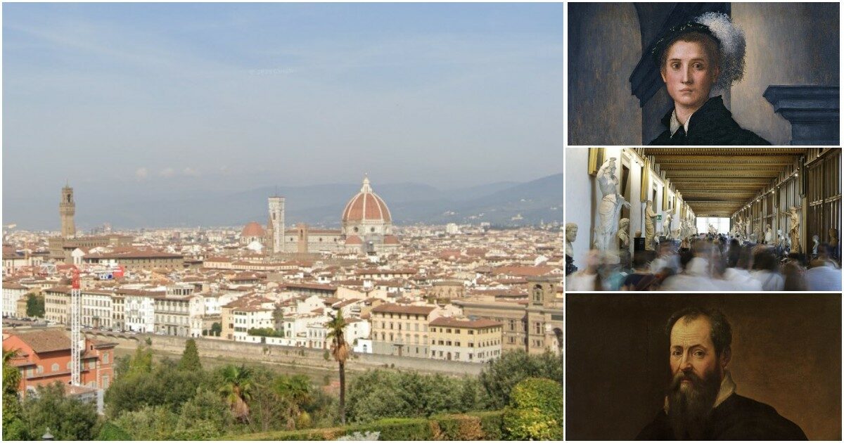 L’invenzione di Firenze: la rivoluzione di Cosimo de’ Medici e Giorgio Vasari che consegnò alla storia l’immagine eterna della città (Uffizi inclusi)