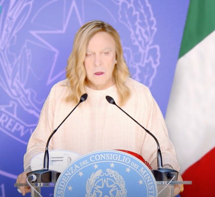 Crozza-Meloni risponde agli evasori fiscali: “Pronto so’ Giorgia, come la Nato… c’hai un fisco che ti è alleato. Non te preoccupà”