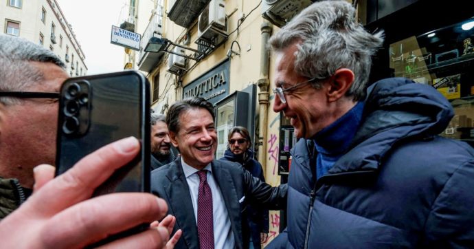 5S, Conte a Napoli: stupore per la crisi. Asse con Manfredi