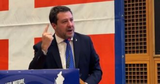 Copertina di Salvini a muso duro contro gli alleati: “Non è la stessa cosa votare Lega, Forza Italia e Fratelli d’Italia. Noi diciamo no a Macron e Von der Leyen”