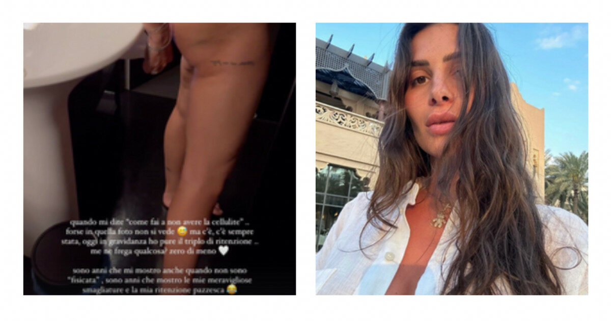 Ludovica Valli si mostra in canottiera e slip: “Ho la cellulite come voi. Mostro le mie smagliature e la mia ritenzione idrica”