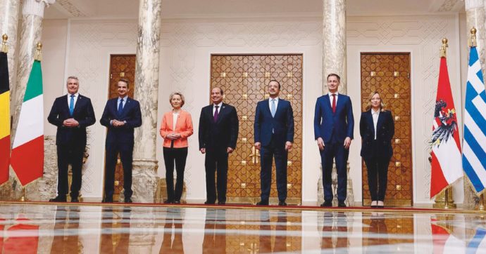 Egitto, 7,4 miliardi da Ue e Meloni per salvare Al-Sisi