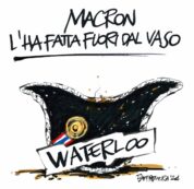 Copertina di La vignetta di Beppe Mora