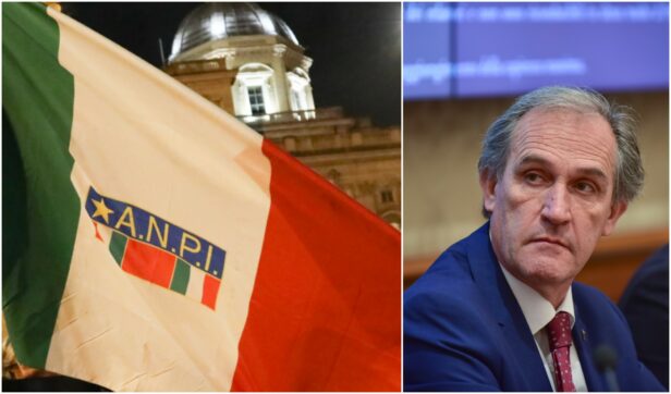 “Vuole togliere onorificenze a Tito, ma non ci risponde su Mussolini”: l’Anpi volta le spalle al senatore di Fdi durante la festa del Tricolore