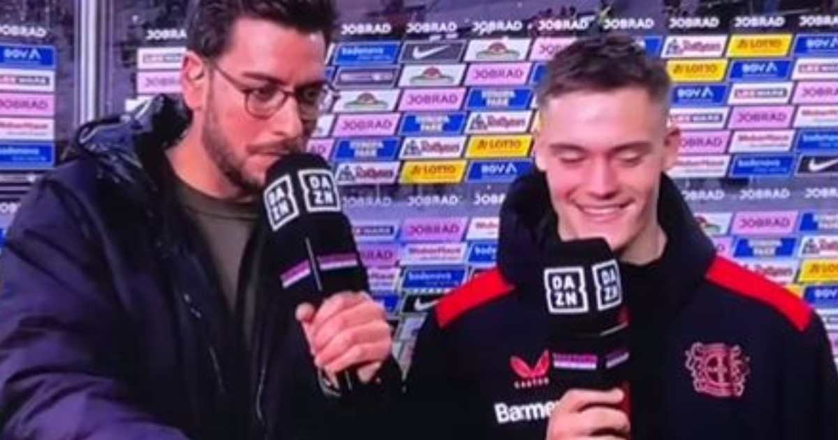 Bestial Sundays – The epic gaffe of the German reporter: he comments on the hug between Wirtz and his grandparents, but everyone makes fun of him