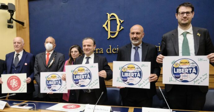 Cateno De Luca punta alle Europee: con lui il capitano Ultimo, ex leghisti veneti e valdostani, Italexit e l’ex ministro Castelli