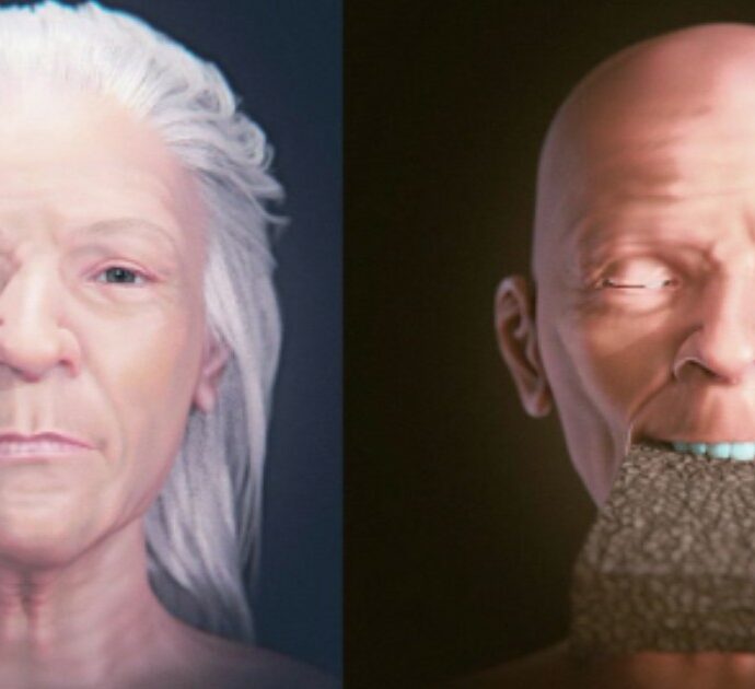 La donna “vampiro” ritrovata a Venezia con un mattone in bocca ora ha un volto: ecco la ricostruzione in 3D
