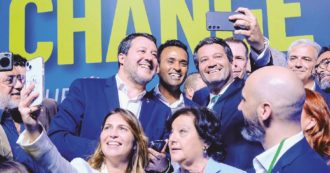 Copertina di “Giorgia, stai con Ursula?”: Salvini adesso aizza Le Pen