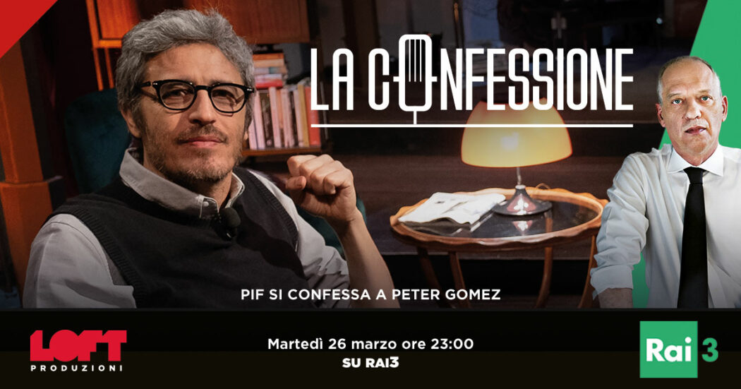 Pif a La Confessione (Rai3) di Peter Gomez: “Nel 2013 Renzi mi piaceva. Se fosse stato di sinistra sarebbe stato perfetto”