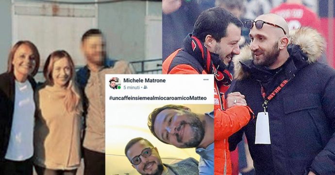 Tra parenti di boss e ultrà spacciatori, le photo opportunity di Meloni-Salvini