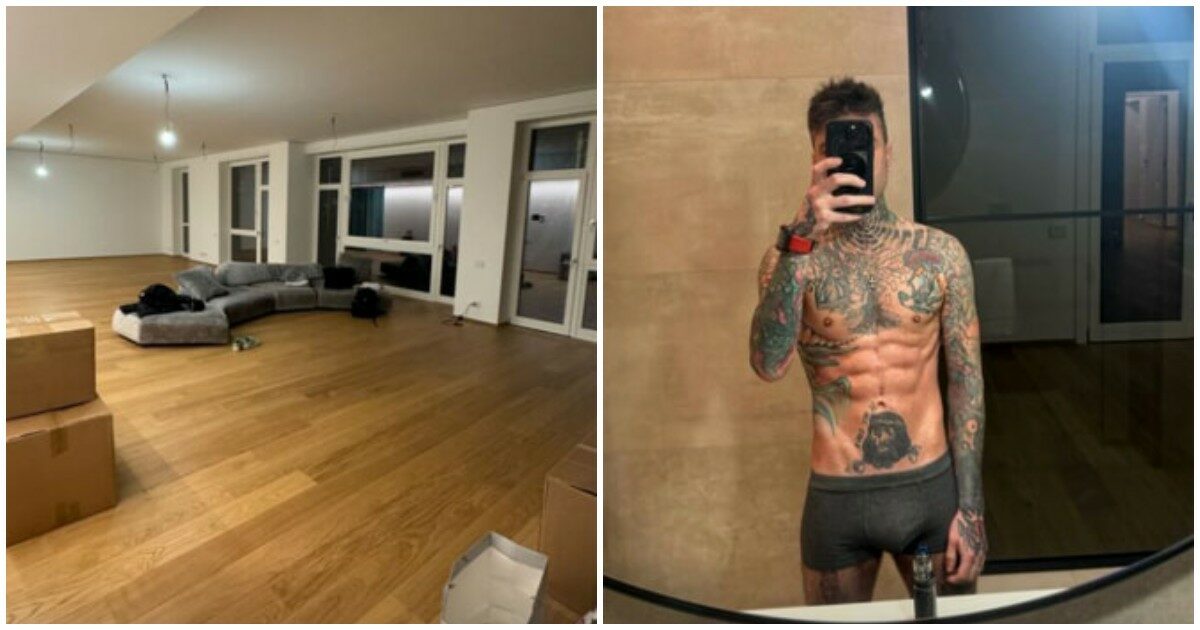 Fedez mostra la sua nuova casa da single e i social si scatenano: “Altro che l’attico di Chiara Ferragni”