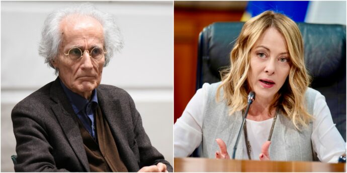 Meloni querela Luciano Canfora per averla definita “neonazista nell’animo”: udienza il 16 aprile. Solidarietà da cittadini e associazioni