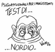 Copertina di La vignetta di Vauro