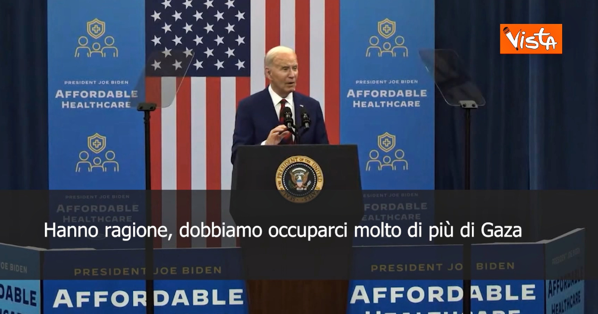 Biden challenged by pro-Palestine supporters during a rally: “They’re right, Gaza needs much more help”