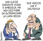 Copertina di La vignetta di Franzaroli