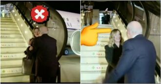 Copertina di Gaffe del premier libanese Mikati a Beirut: scambia la segretaria di Meloni per la premier e la accoglie con baci e abbracci – Video