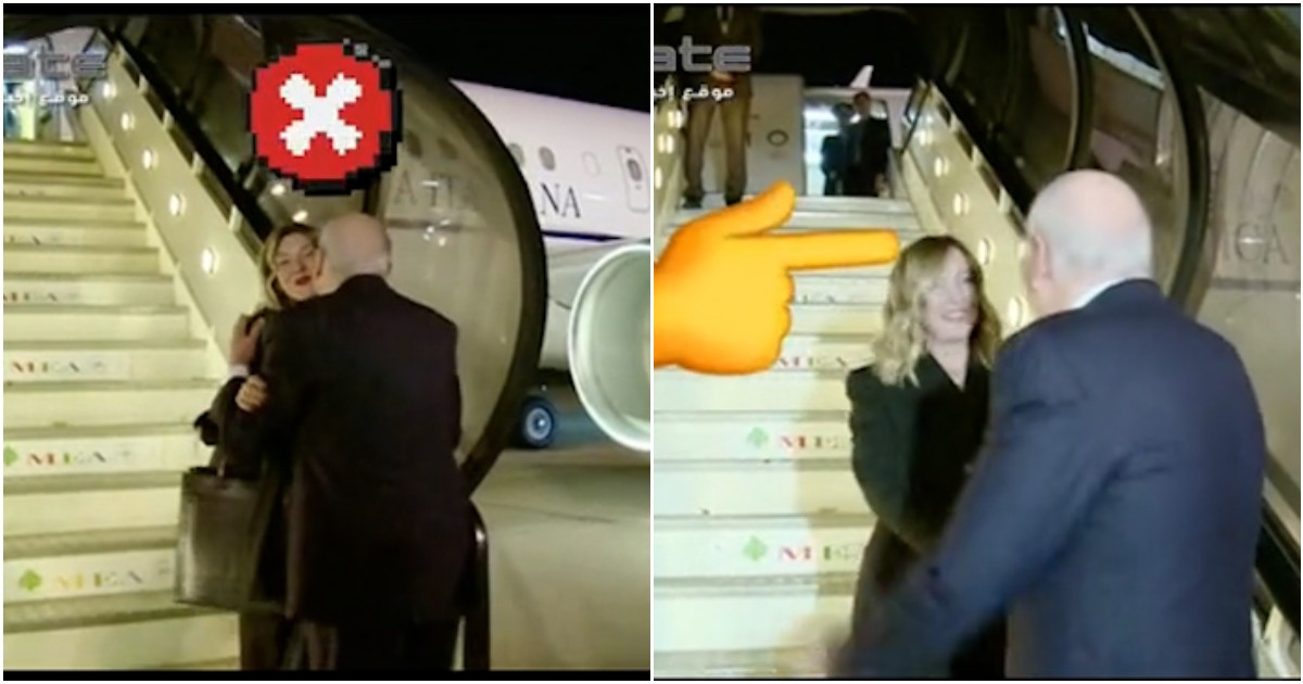 Gaffe by Lebanese Prime Minister Mikati in Beirut: he mistakes Meloni’s secretary for the Prime Minister and welcomes her with kisses and hugs – Video