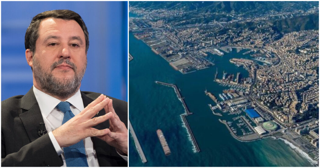 Diga di Genova, “pezzi di Stato remano contro l’interesse nazionale”: Salvini attacca l’Anac che ha bocciato il regalo senza gara a Webuild